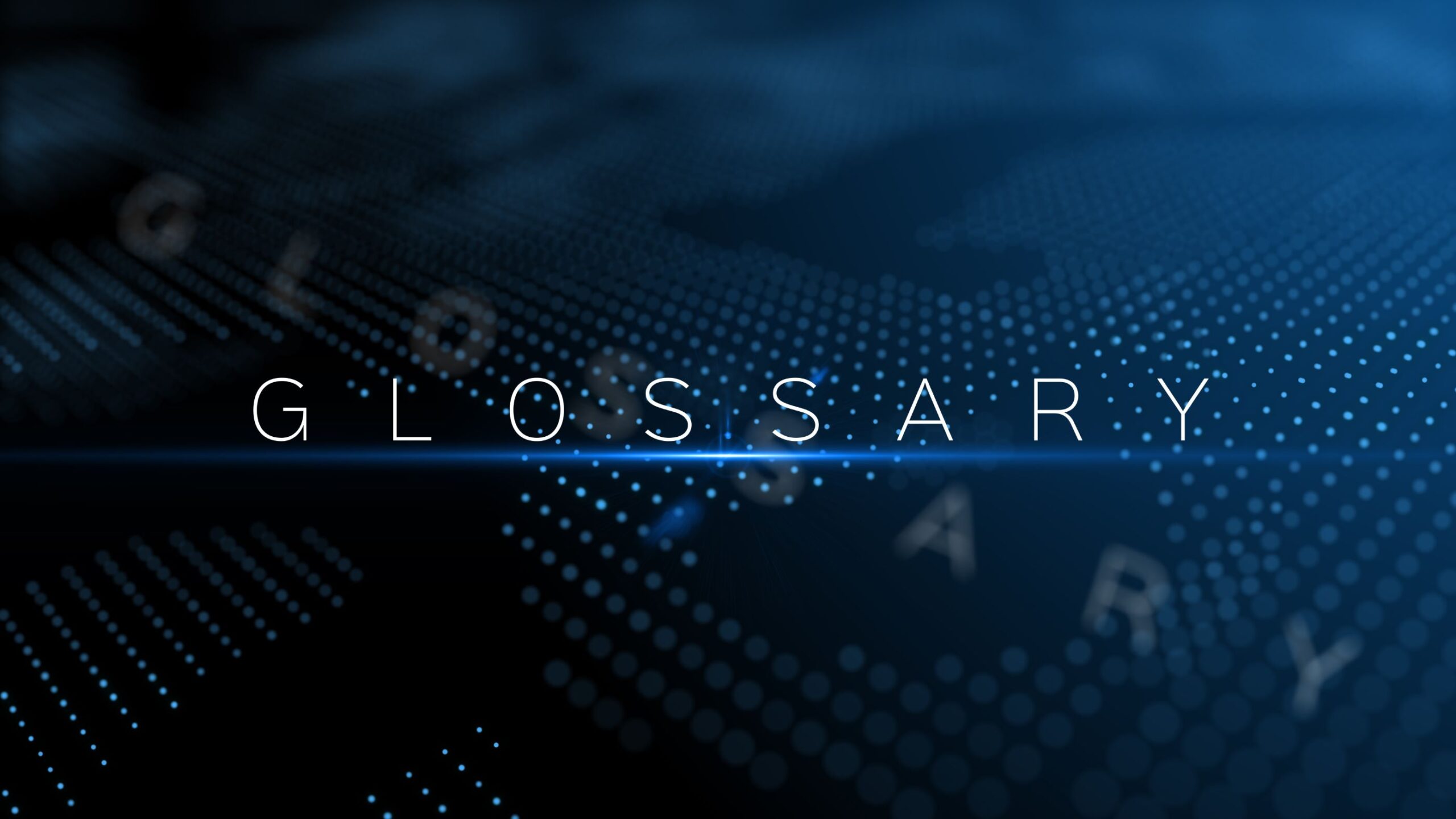 Machine translation glossaries