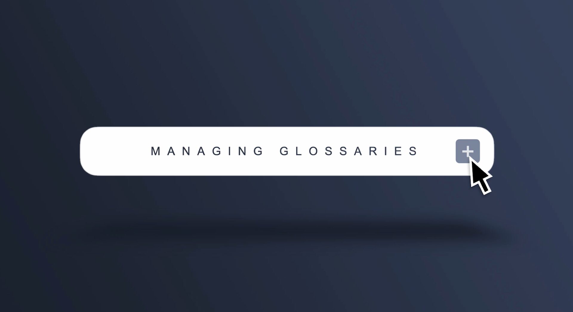 manage custom glossaries with GAI Translate